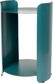 Dutchbone - Navagio Bijzettafel Rond 31 Cm - Metaal Blauw