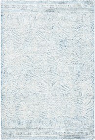 Handgetuft laagpolig wollen vloerkleed Alaska