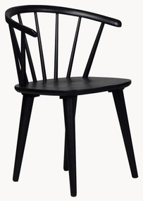 Houten eetstoelen Carmen van rubberhout, 2-delig