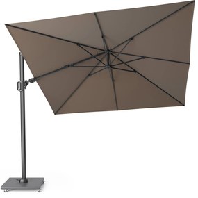 Challenger T2 premium zweefparasol 300x300 cm havanna