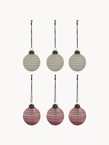 Kerstballen Lolli, set van 6