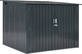Metalen fietsenberging Kansas 2,4 x 2,2 m Store Boss antraciet