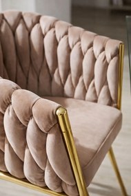 Widny Stoel Van Gouden Fluweel