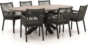 Diningset Manifesto | 6 personen | Tuinset teakhout | 7-delig | Kees Smit Tuinmeubelen