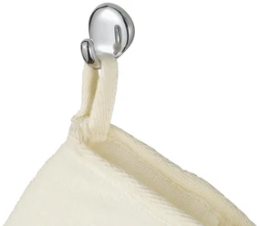 Haceka handdoekhaak chroom