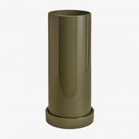 Ceramische Paraplubak Isabeau Groen – Intens Olijf - Sklum