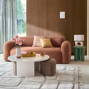 Wandlamp in opaline glas, PARTITIONE
