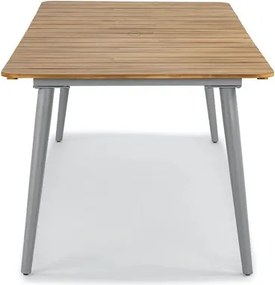 The Outsider Dining Tuintafel - Reims - 200x100 cm - Acaciahout - Grijs - The Outsider