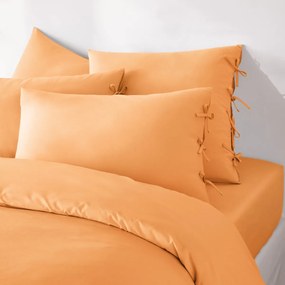 Effen kussensloop te strikken in katoen , Scenario