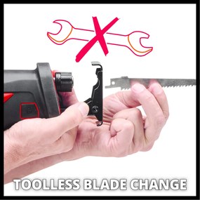 Einhell TE-AP 18/26 Li Solo Accu Reciprozaag