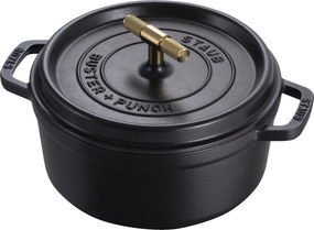 Staub La Cocotte Cocotte Buster+Punch 24 cm / 3,8 l, Rond, Zwart - La Cocotte - Staub