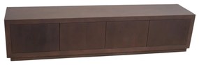 Starfurn Brussel Walnoot Tv-meubel Robuust Design 200 Cm - 200x42x46cm.