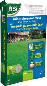 BSI gazonmeststof 25kg voor 750m² - Top Gazon - minerale gazonmest met lange werking