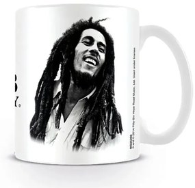 Koffie mok Bob Marley B&W