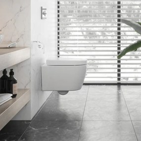 Denck PURE-D toiletbril met geïntegreerde geurafzuiging wit