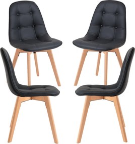 Set 4 Vorak Stoelen