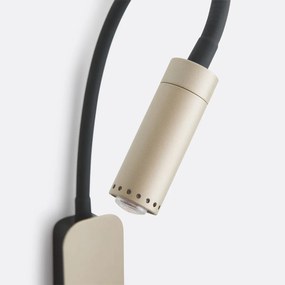 Scharnierende wandlamp/leeslamp, Liliana