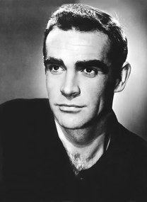 Kunstfotografie Sean Connery Early 60'S, (30 x 40 cm)