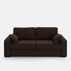Bank-bed katoen/linnen, latex Cécilia
