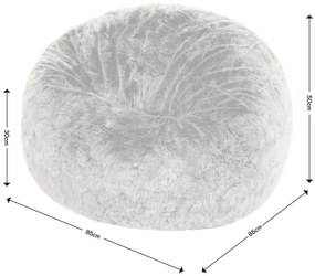 Faux Fur Classic Bean Bag
