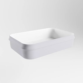 Mondiaz Arvo Solid Surface waskom 55x38cm cale / talc