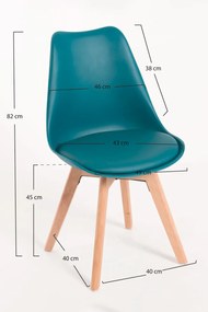Set 4 Synk Basic Stoelen