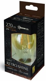 Warme LED lamp E-27 230V 2W Edison 14077