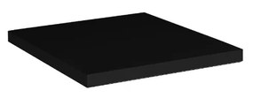 Comad Nova Black wastafel toppaneel 30cm zwart