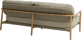 Taste by 4 Seasons Milou loungebank Teak/Ibiza Moss Loungebank   bruin weerbestendig