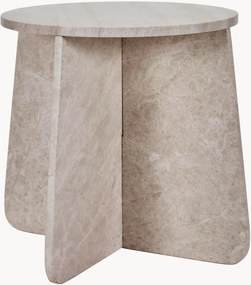 Ronde marmeren bijzettafel Marb