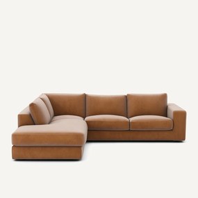 Hoekbank in fluweel, Skander