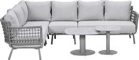 Garden Impressions Maud loungeset 6-delig - taupe