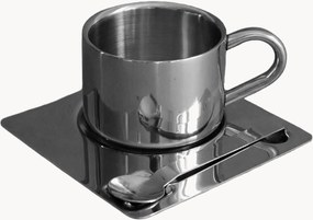 Koffiekopje met schoteltje en lepel Shiloh, 3-delig