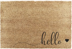 Deurmat Hello Scribble