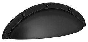 Muebles Folk handgreep 9.5cm zwart mat