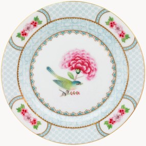 Porseleinen dessertborden Blushing Birds, 6-delig