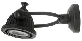 Wandlamp Benton Antiek Zwart