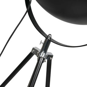 Industriële vloerlamp tripod zwart - Magna 50 Eglip Modern E27 rond Binnenverlichting Lamp