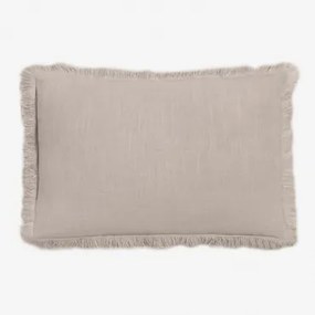 Rechthoekig Kussen 30x50 Cm Van Nedeliya-katoen Zand Grijs - Sklum