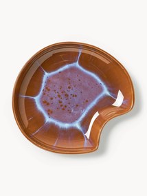 Handgemaakte serveerplateau Shell van keramiek