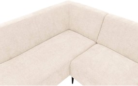 Goossens Hoekbank Tiolo Met Relaxfunctie En Hoofdsteun wit, stof, 3-zits, modern design met ligelement links