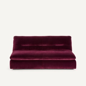 3-zits modulaire zetel in fluweel, GIULIANO