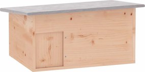 vidaXL Egelhuis 45x33x22 cm hout