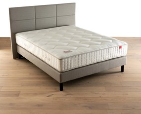 Ensemble matras met veren l'Authentique + beddenbodem