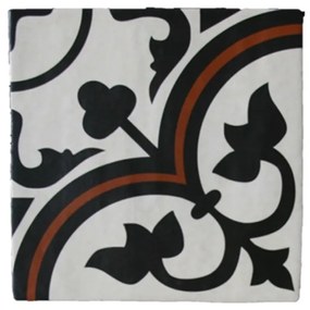 Terre d'Azur Rioja vloertegel Decor 20x20cm creme/terra - per 25 stuks
