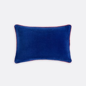 Tweekleurige rechthoekige kussenhoes 60x40 cm, fluweel, GUSALI