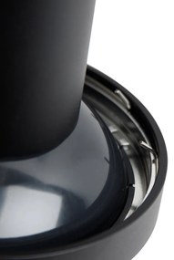 Moderne 1-fase railspot zwart GU10 111mm - Iconic Jeany