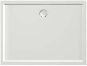 Xenz Mariana Plus Douchebak 140x100x6 cm Edelweiss