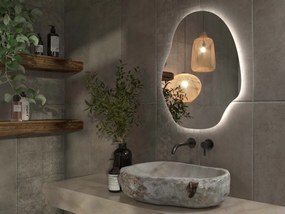 Organische LED spiegel met verlichting A37 60×80