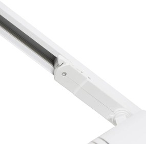 Modern 3-fase railsysteem met 4 spots wit - 3-Phase Ruler